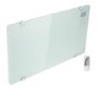 Refurbished electriQ 2000W Smart Designer Glass Panel Heater - Wall Mountable & Bathroom Safe