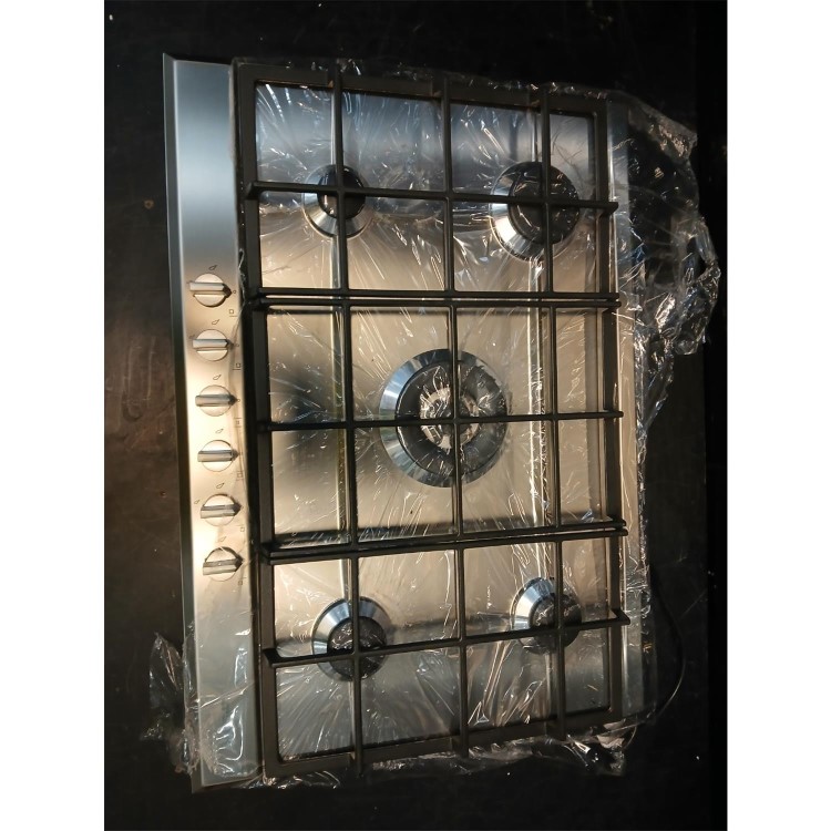 Refurbished Cucina 70cm 5 Burner Gas Hob Stainless Steel