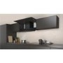 Refurbished N70 90cm Wide Integrated Cooker Hood With Fold-out Glass Deflector - Black