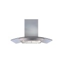 78980469/1/ECPK91SS Refurbished CDA 90cm Curved Glass Island Cooker Hood - Stainless Steel