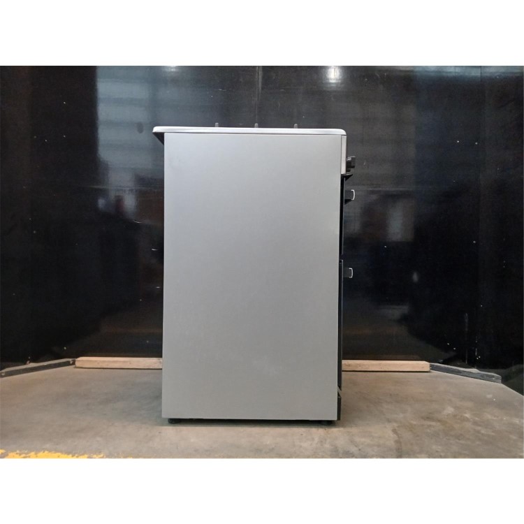 Refurbished electriQ 60cm Dual Fuel Cooker with Double Oven Stainless Steel
