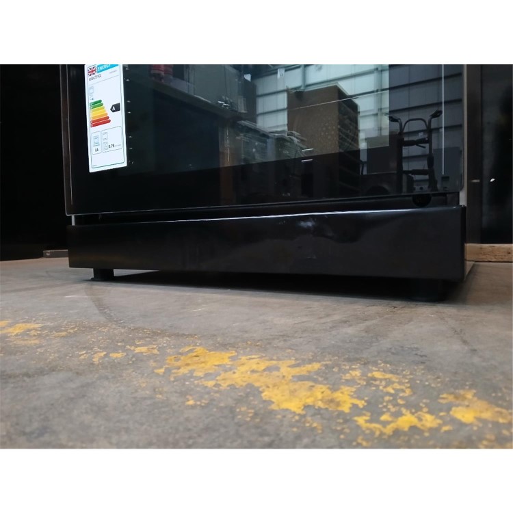 Refurbished electriQ 60cm Dual Fuel Cooker with Double Oven Stainless Steel