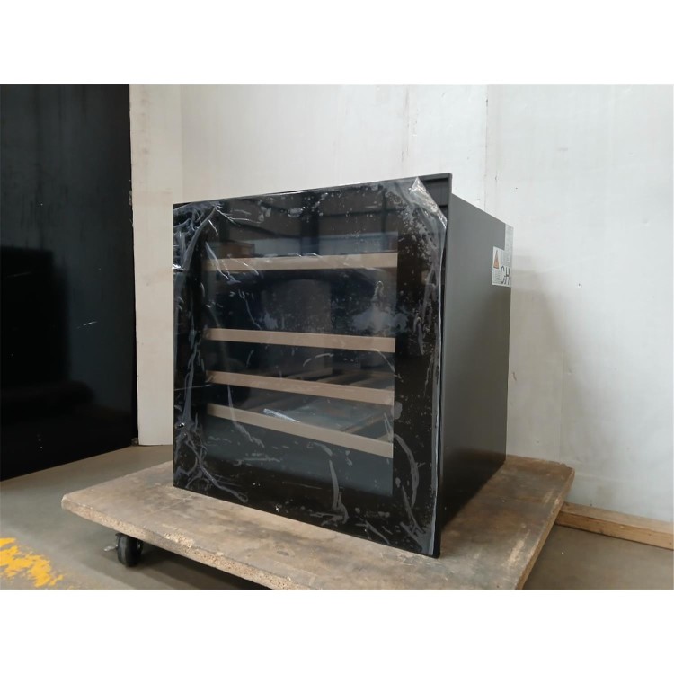 Refurbished CDA FWV601BL 40 Bottle Integrated Wine Cooler Single Zone Tall - Black