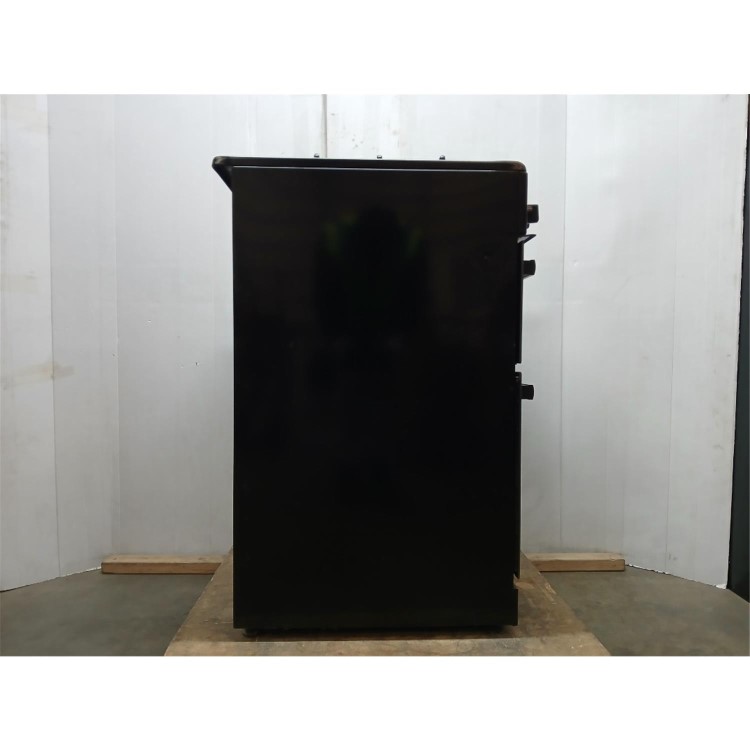 Refurbished electriQ EQDFC360BL 60cm Dual Fuel Cooker - Black