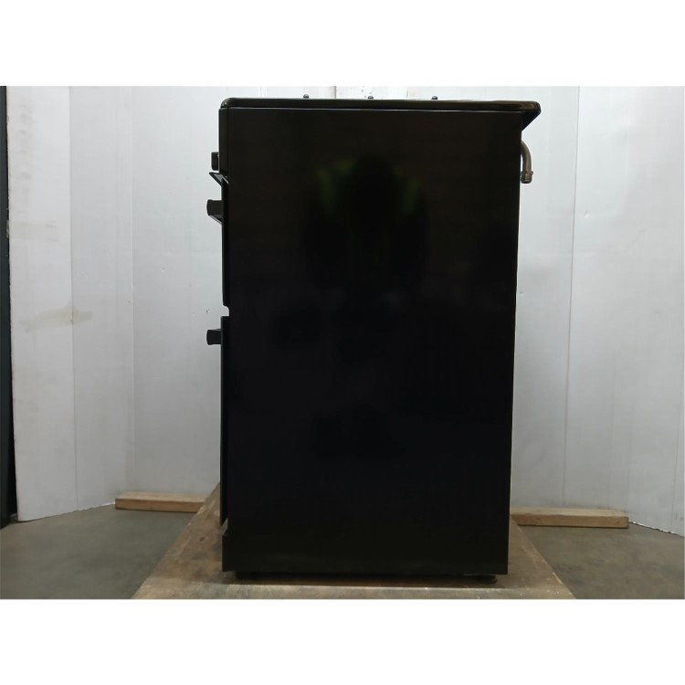 Refurbished electriQ EQDFC360BL 60cm Dual Fuel Cooker - Black
