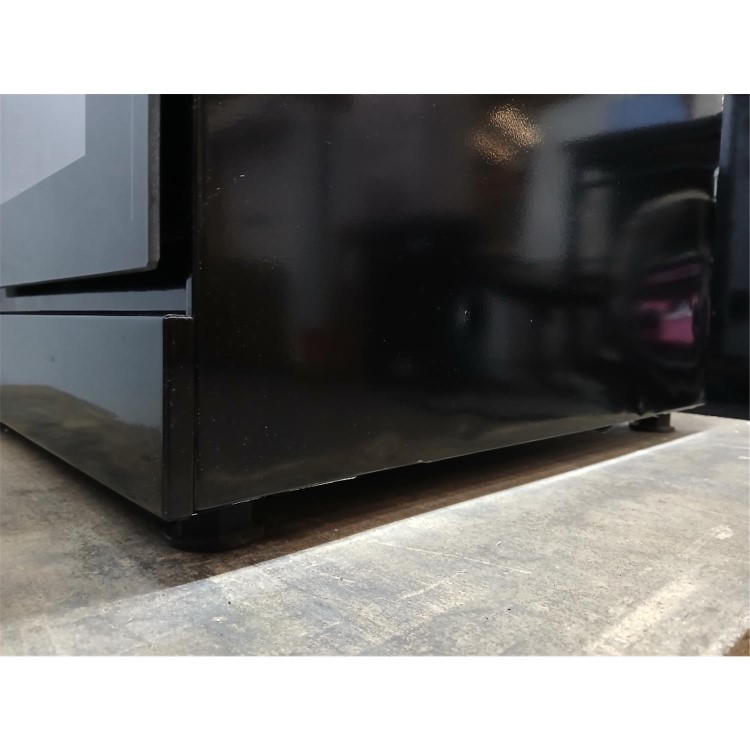 Refurbished electriQ EQDFC360BL 60cm Dual Fuel Cooker - Black