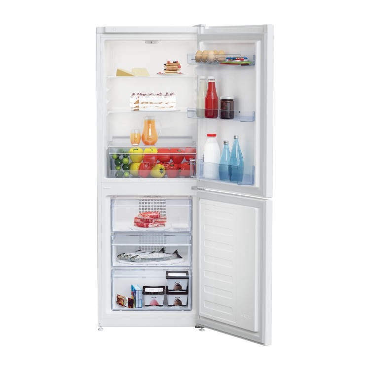 Refurbished Beko CFG4552W Freestanding 220 Litre 50/50 Frost Free Fridge Freezer White