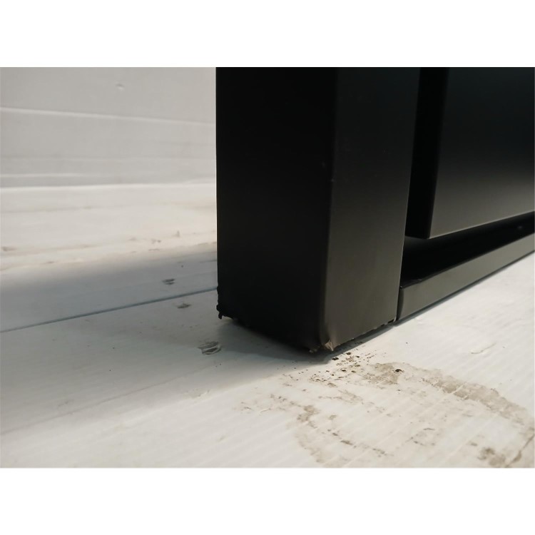 Refurbished electriQ 90cm Slimline Chimney Hood - Black