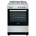 79091186/1/EQDFSC60A Refurbished electriQ 60cm Dual Fuel Single Oven Cooker - Stainless Steel
