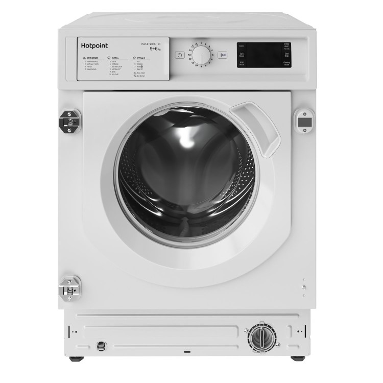 Refurbished Hotpoint Anti-Stain 9kg Wash 6kg Dry 1400rpm Integrated Washer Dryer - White