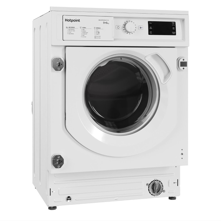 Refurbished Hotpoint Anti-Stain 9kg Wash 6kg Dry 1400rpm Integrated Washer Dryer - White