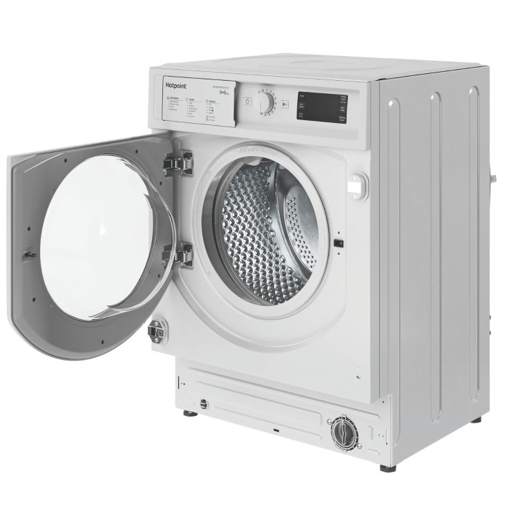 Refurbished Hotpoint Anti-Stain 9kg Wash 6kg Dry 1400rpm Integrated Washer Dryer - White