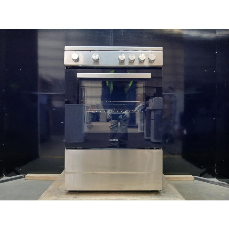 Refurbished electriQ 60cm Electric Cooker - Stainless Steel