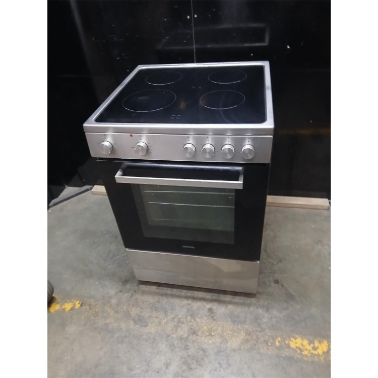 Refurbished electriQ 60cm Electric Cooker - Stainless Steel
