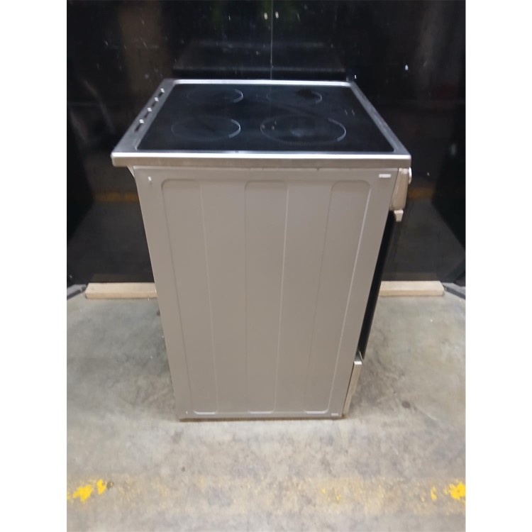 Refurbished electriQ 60cm Electric Cooker - Stainless Steel