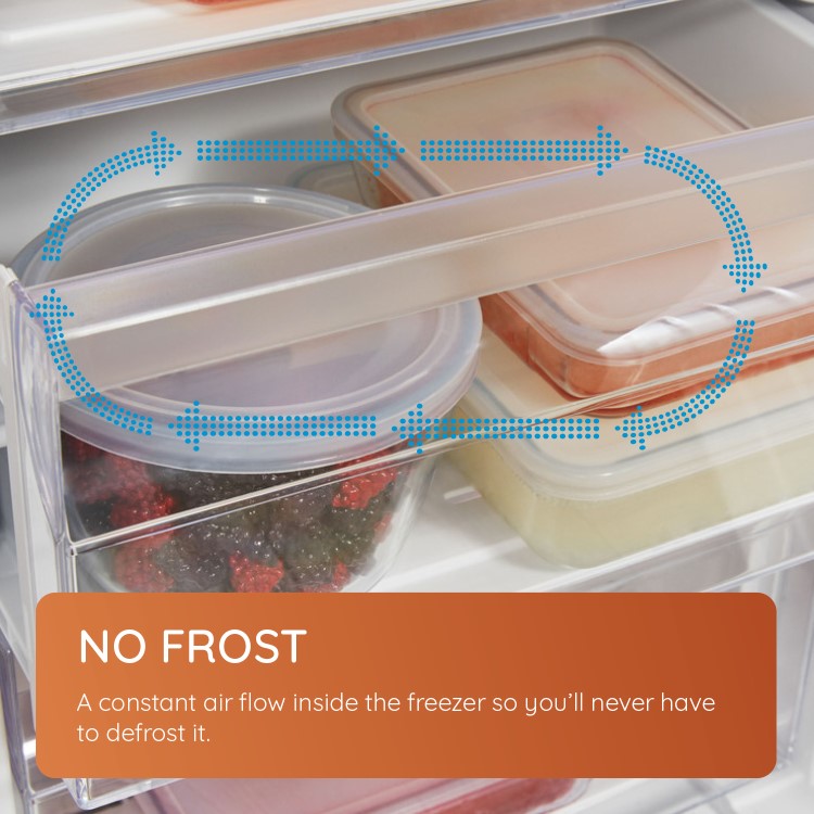 Refurbished Hotpoint 263 Litre Freestanding Upright Freezer - Graphite