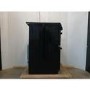 Refurbished Gas Twin Cavity Black LPG Jets Freestanding 60cm Cooker