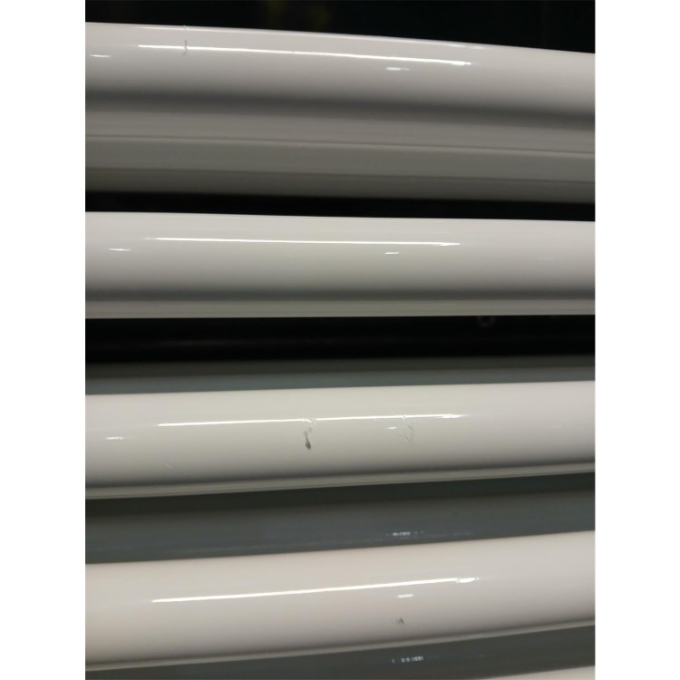 Refurbished - Reggio White Horizontal Triple Column Traditional Radiator 600x1190mm 5173 BTU - Cast Iron Style