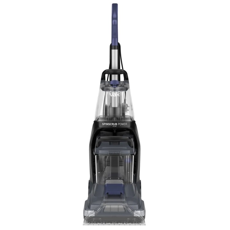 Refurbished Vax SpinScrub Power Plus Carpet Cleaner - Grey & Navy Blue