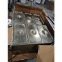 Refurbished Hamoki 291008 BM-V4 6 x 1/3 GN Wet Heat Bain Marie with Lids 150mm Deep