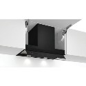 78857233/1/D65XAM2S0B Refurbished Neff N70 D65XAM2S0B 60cm Integrated Cooker Hood with Fold-out Glass Deflector Black