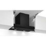 Refurbished Neff N70 60cm Wide Integrated Cooker Hood With Fold-out Glass Deflector - Black