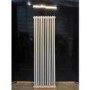 Refurbished - Reggio White Vertical Double Column Traditional Radiator 1800x560mm 5279 BTU - Cast Iron Style