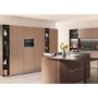 Refurbished Hotpoint Class 4 HMD44MXUK Built In Microwave and Grill - Stainless Steel
