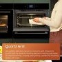 Refurbished Hotpoint Class 4 HMD44MXUK Built In Microwave and Grill - Stainless Steel
