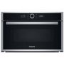 Refurbished Hotpoint Class 4 HMD44MXUK Built In Microwave and Grill - Stainless Steel