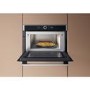 Refurbished Hotpoint Class 4 HMD44MXUK Built In Microwave and Grill - Stainless Steel