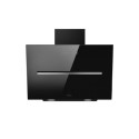 79007787/1/SHY-BLK-60 Refurbished Elica Shy 60cm Angled Cooker Hood - Black Glass