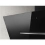 Refurbished Elica Shy 60cm Angled Cooker Hood - Black Glass