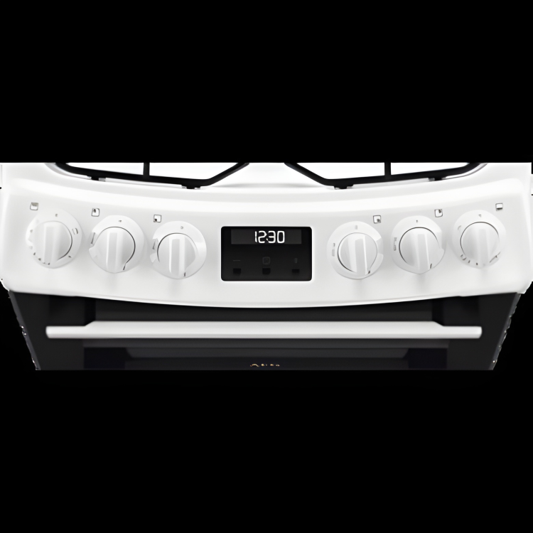 Refurbished AEG 55cm Gas Cooker with Lid - White