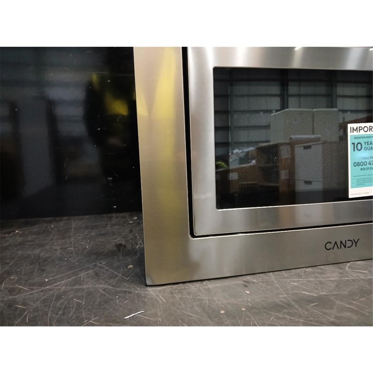 Refurbished Candy Built-In 800W Microwave with Grill - Stainless Steel