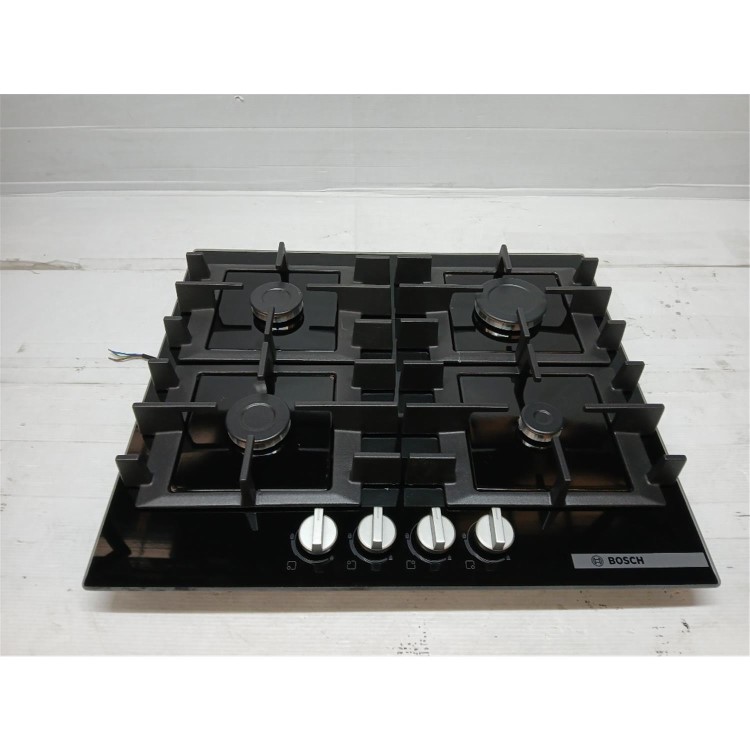 Refurbished Bosch Series 4 60cm 4 Burner Gas Hob - Black
