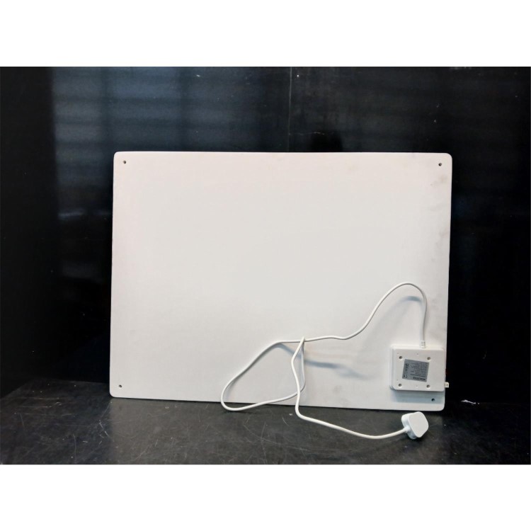 Refurbished - electriQ 550W Smart Infrared Eco Heater - Wall Mountable or Free Standing Paintable - 800 x 600mm