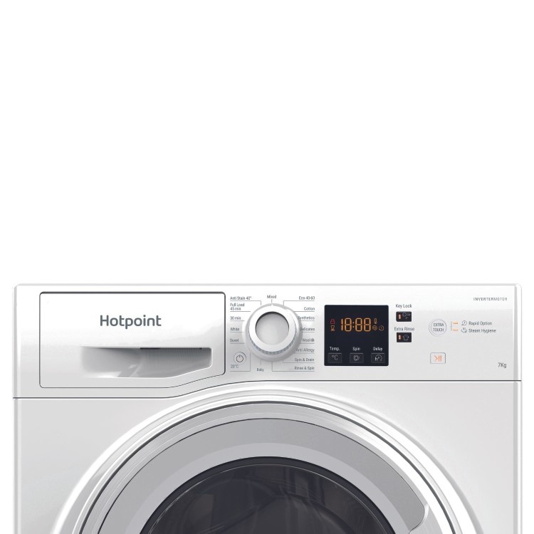 Refurbished Hotpoint AntiStain 7kg 1400rpm Washing Machine - White