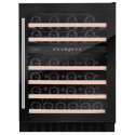 79024943/1/CFWC604BL Refurbished CDA CFWC604BL 46 Bottle Capacity Dual Zone 60cm Freestanding Under Counter Wine Cooler - Black Glass