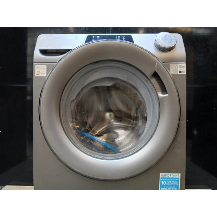Refurbished Candy RapidÓ 10kg 1600rpm Washing Machine - Anthracite Grey
