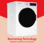 Refurbished Russell Hobbs RH814W111W 11 Series 8kg 1400rpm Washing Machine - White