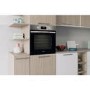 Refurbished Indesit IO278P1XUK Turn&Go Electric Single Oven - Stainless Steel