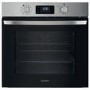 Refurbished Indesit IO278P1XUK Turn&Go Electric Single Oven - Stainless Steel