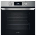 79049620/1/IO278P1XUK Refurbished Indesit IO278P1XUK Turn&Go Electric Single Oven - Stainless Steel