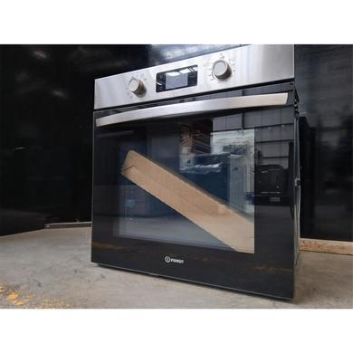 Refurbished Indesit IO278P1XUK Turn&Go Electric Single Oven - Stainless Steel