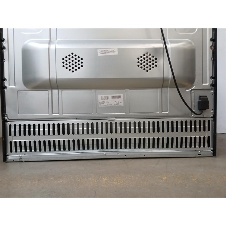 Refurbished electriQ 90cm Gas Range Cooker Black