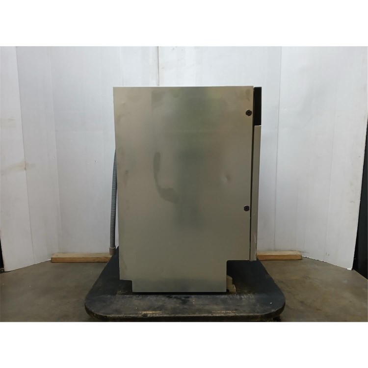 Refurbished Hotpoint Maxi Space Integrated Dishwasher - C-Rated Black control panel