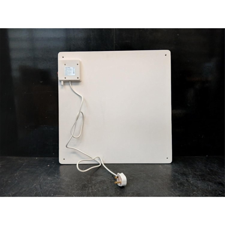 Refurbished electriQ 425W Paintable Smart Infrared Heater Wall Mounted & Low Energy  - 600 x 600mm