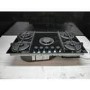 Refurbished Elica Nikolatesla Flame 88cm Gas Venting Hob with Built-In Extractor Fan - Black