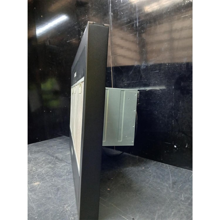 Refurbished Russell Hobbs 90cm Midnight Island Cooker Hood - Dark Steel
